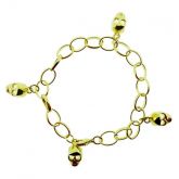 PULSEIRA CAVEIRINHAS DOURADA